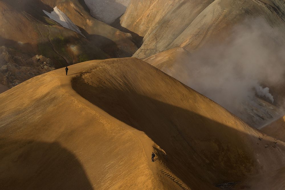 Горные тропы Kerlingarfjöll. Исландия