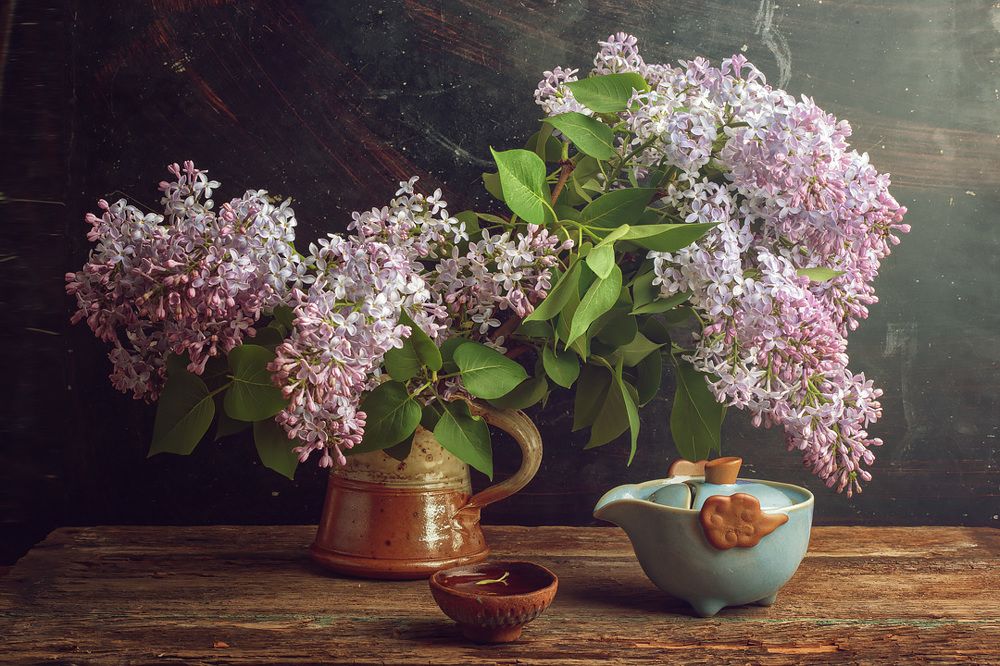 Сиреневое утро