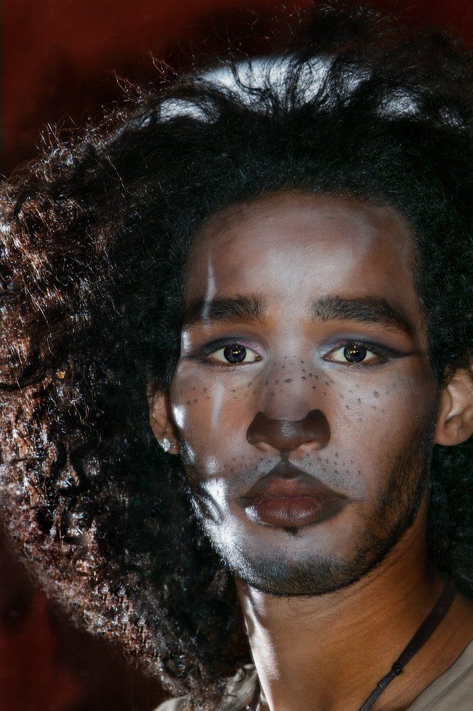 Актер. Роль "царя зверей" льва.