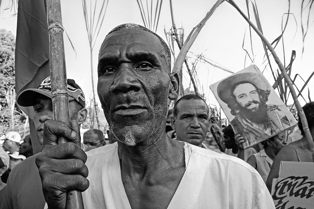 Cuban Protestor