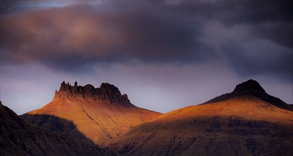 Солнечная  полоса на рассвете