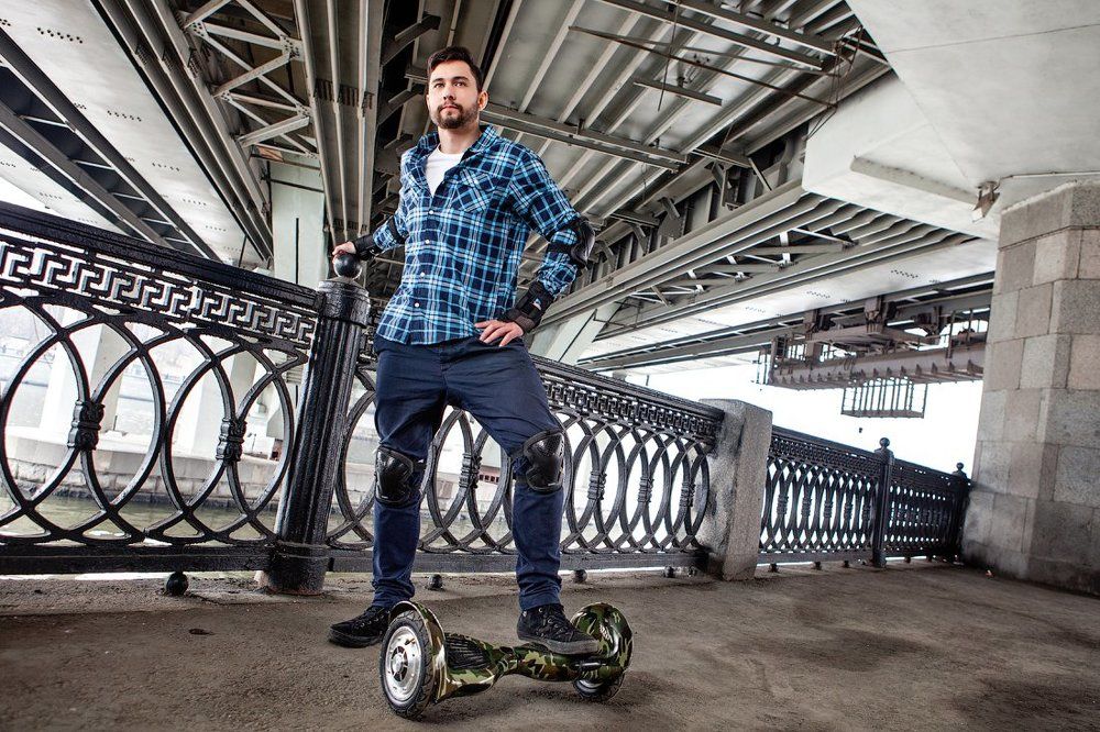 Рекламная съёмка гироскутеров