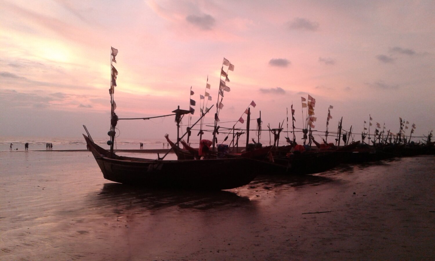 Sunset @ Maung Ma Kan Beach