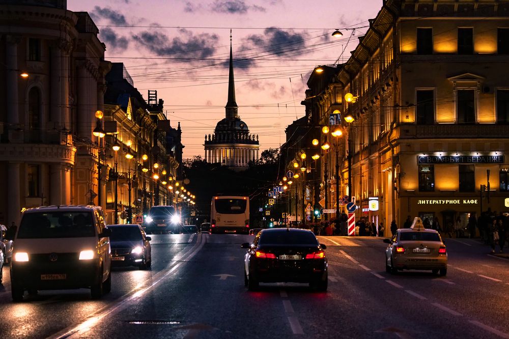Вечерний Невский.