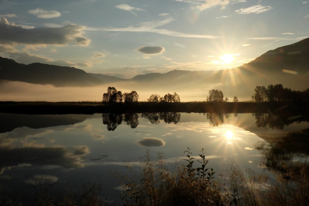 Полярная ночь в Норвегии