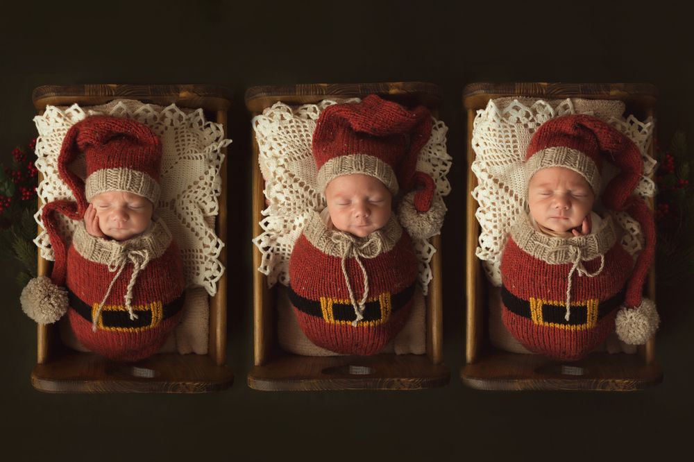 Вот это Подарочек под новый год! Папа хотел сына, а получил сразу троих!