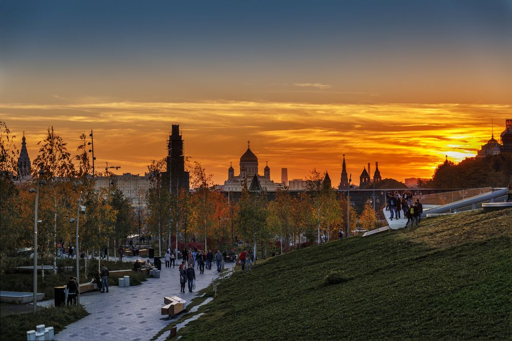 Вечернее Зарядье