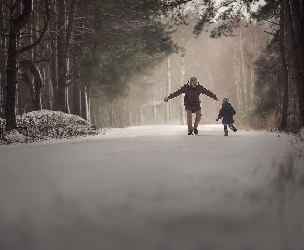 Игры в зимнем лесу