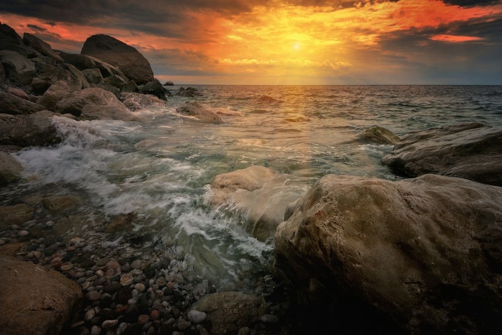 На крымском берегу