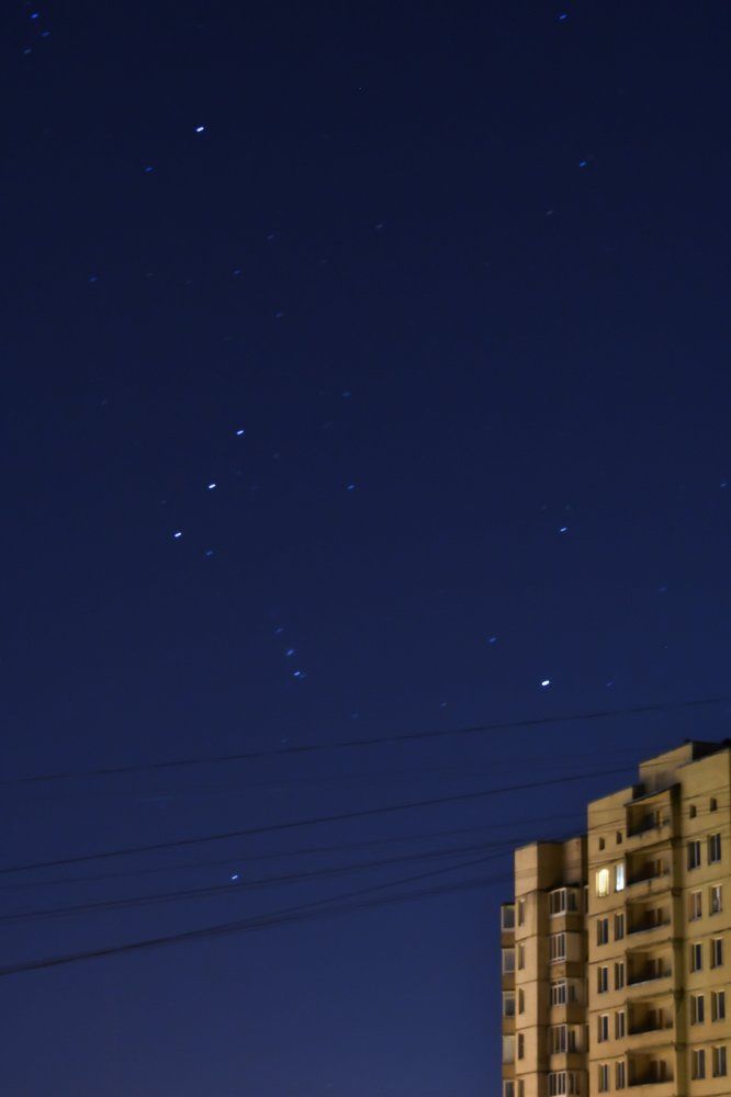 Вид из окна.