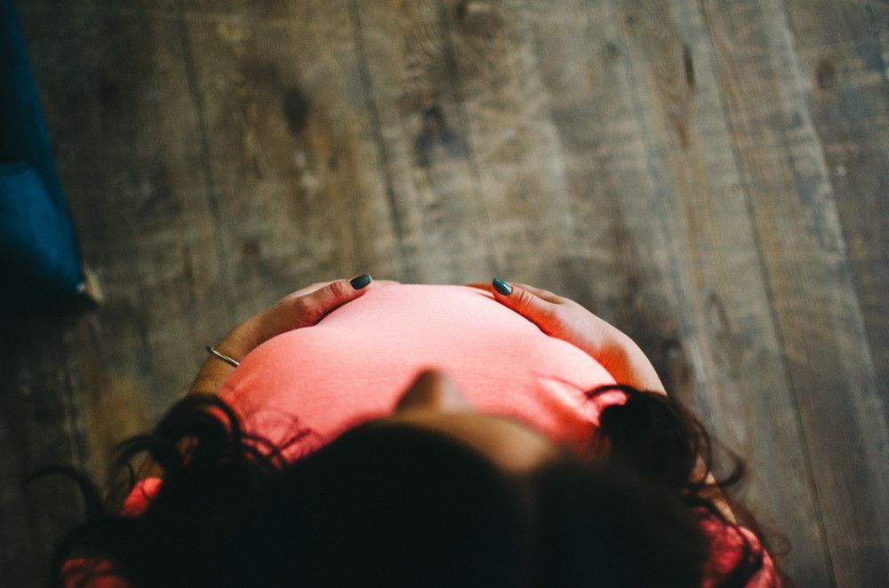 Пузик: вид сверху=)