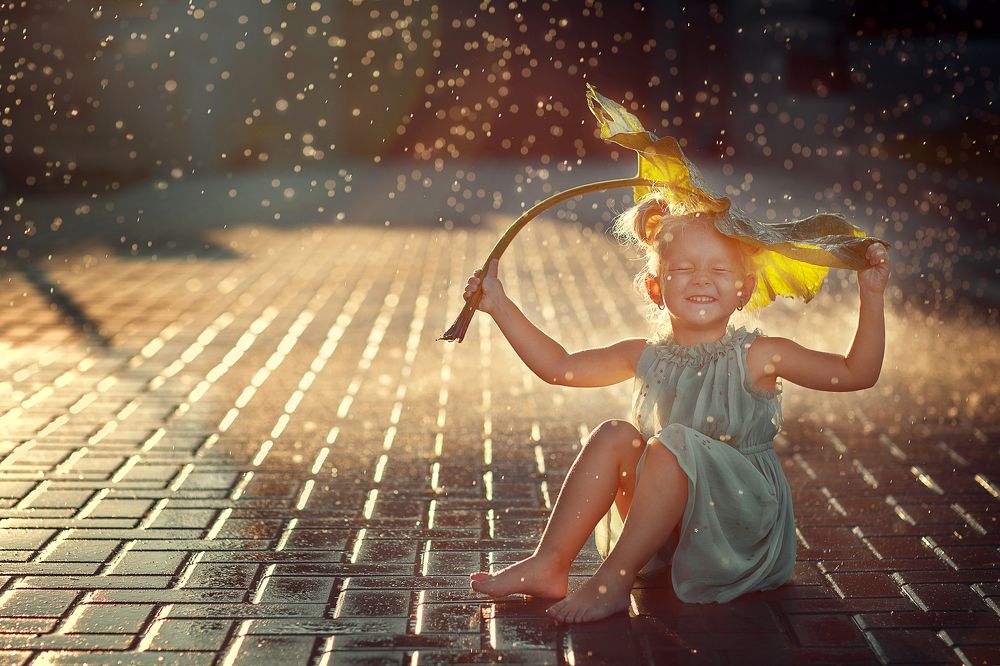 Под летним дождем