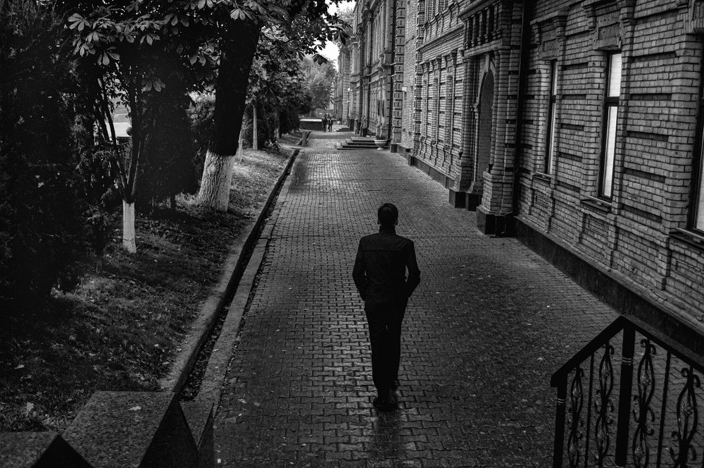 Осенний дождь.