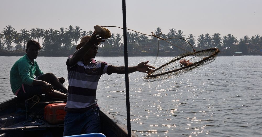 Fishermen in India