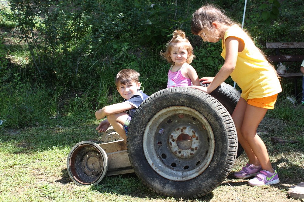 Испытание машины!