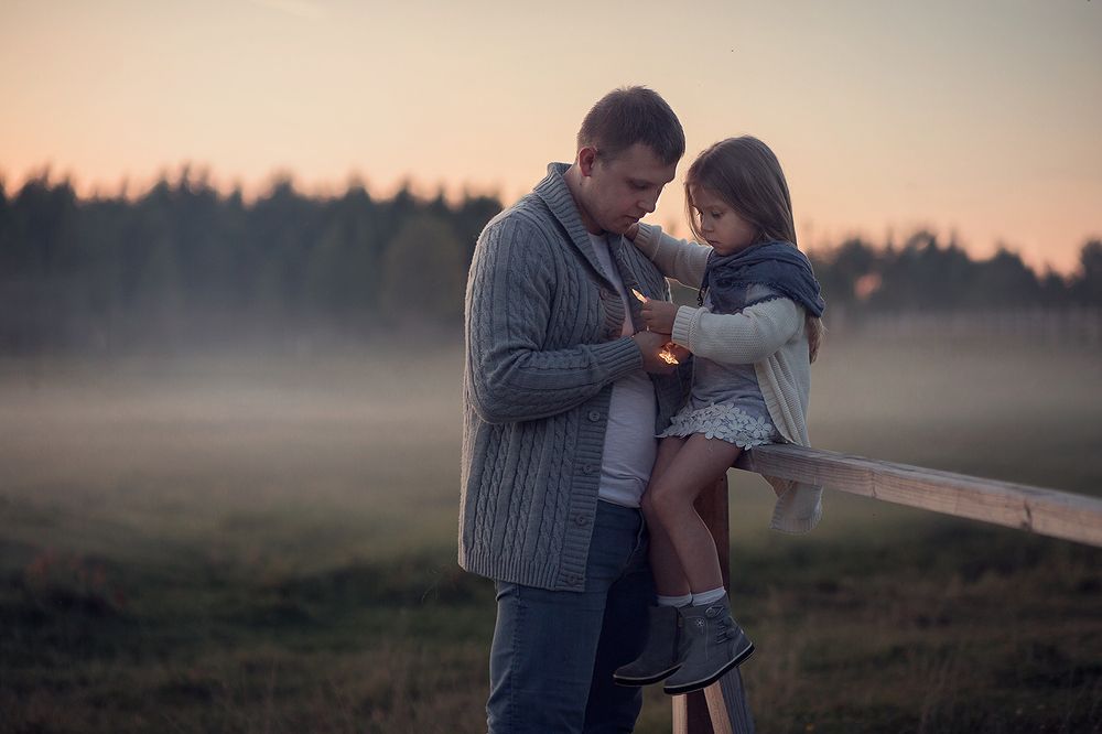 Папа и дитя