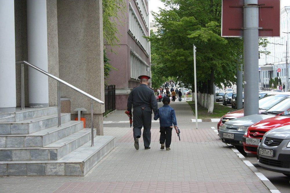 Отец и сын.