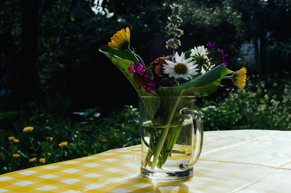 Садовый букет