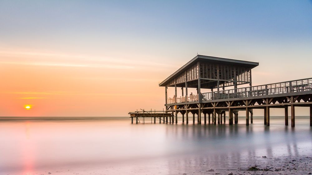 Pier for Sunset Lover