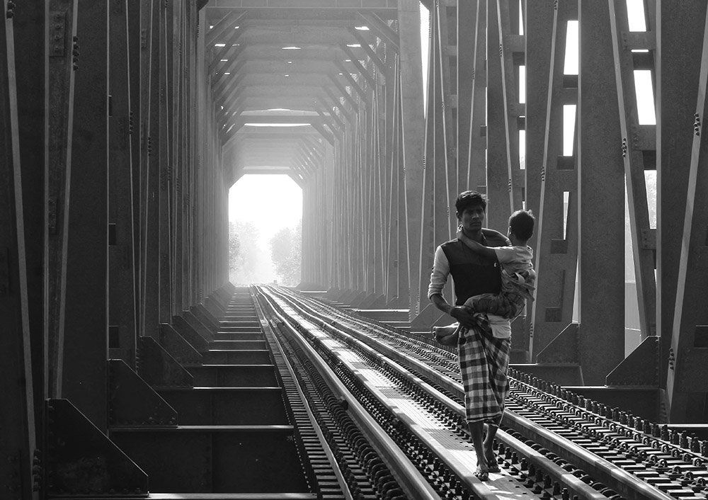 Daddy's care over son