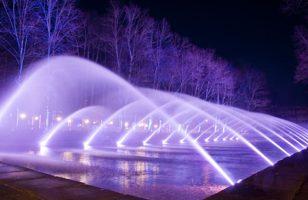 Свет в ночи.