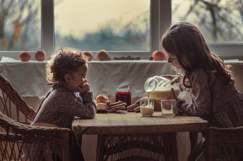 Завтрак в деревне