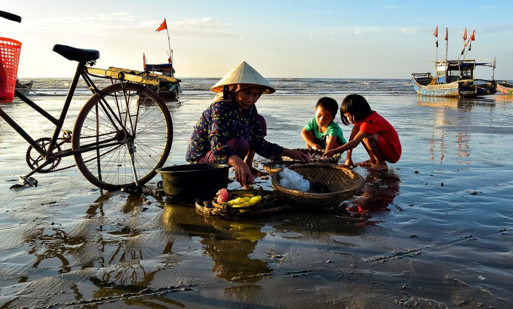 Summer vacation to help mom