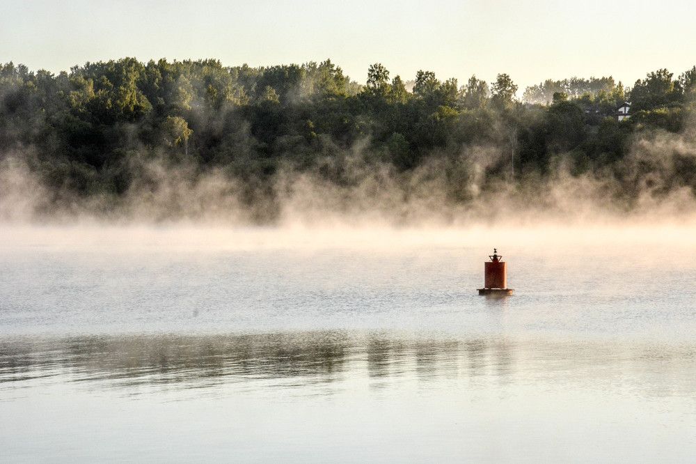 Утро на Волге