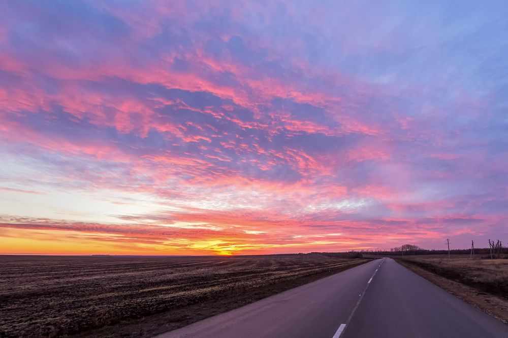 Дорога на запад.