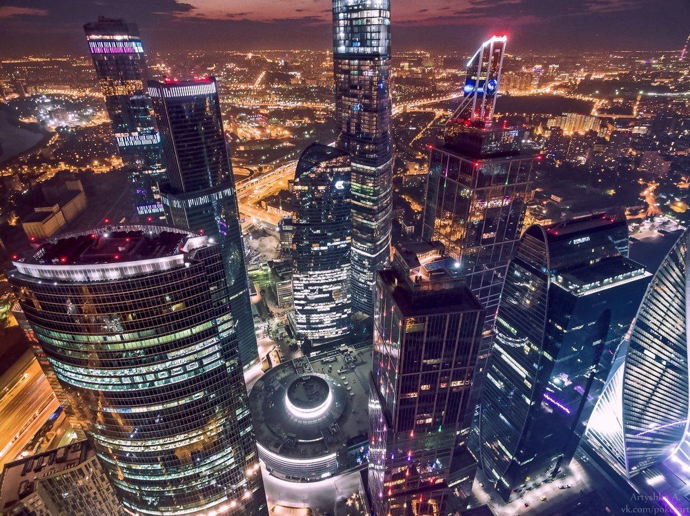 Огни ночного города