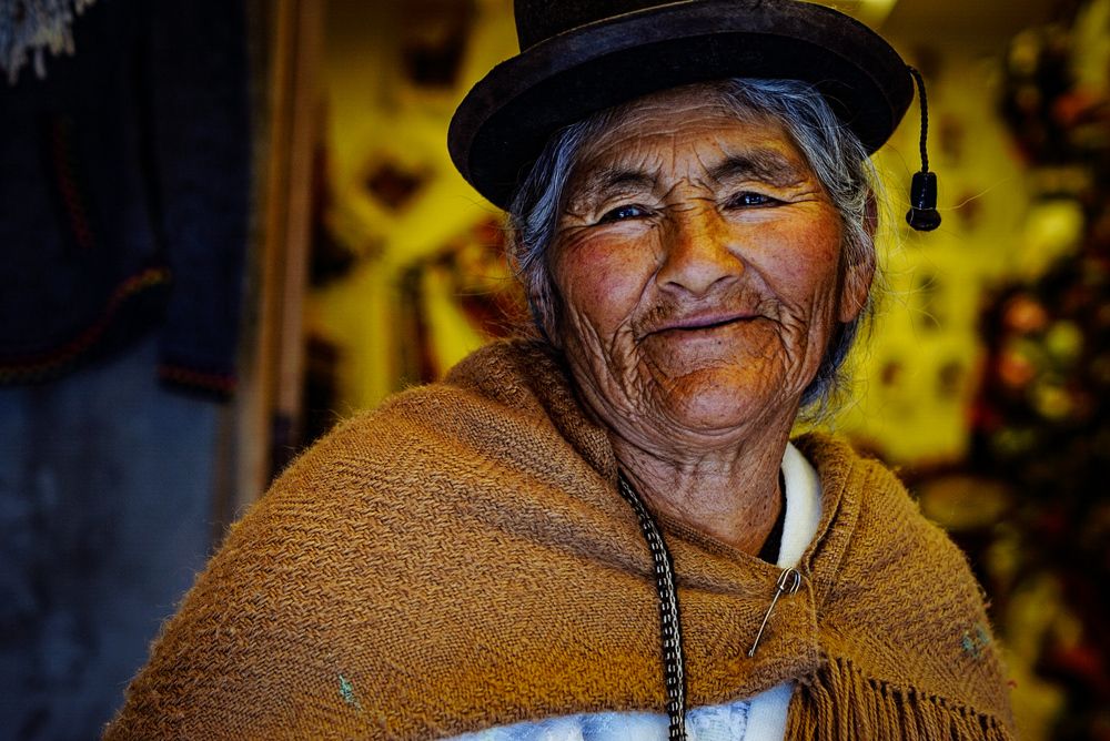 Vendedora de recuerdos