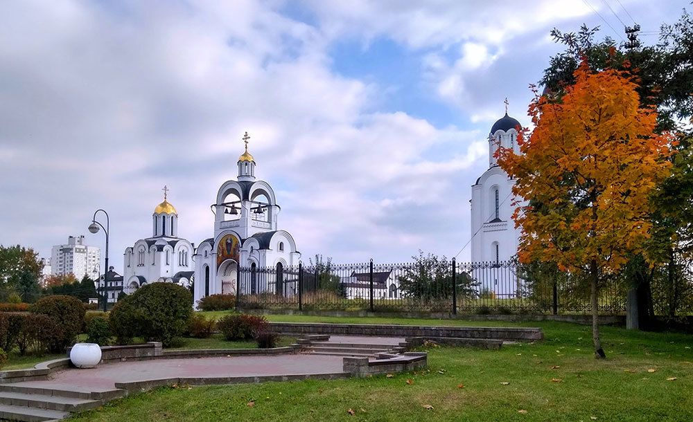 Храм в честь Иконы Божией Матери всех скорбящих Радость в память жертв Чернобыля