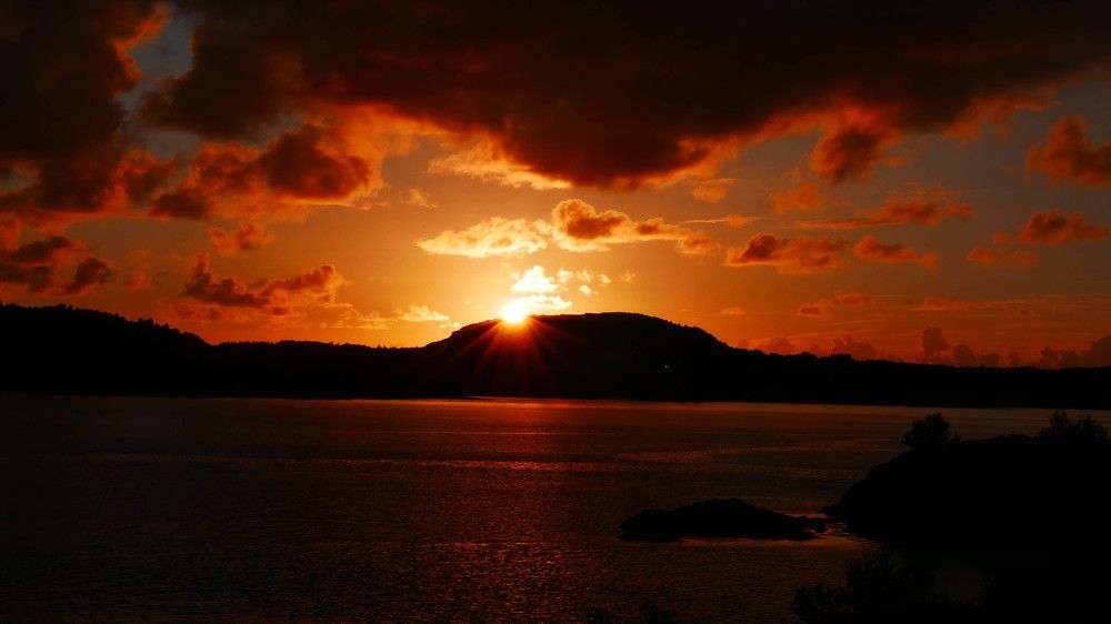 Under the Norway sun