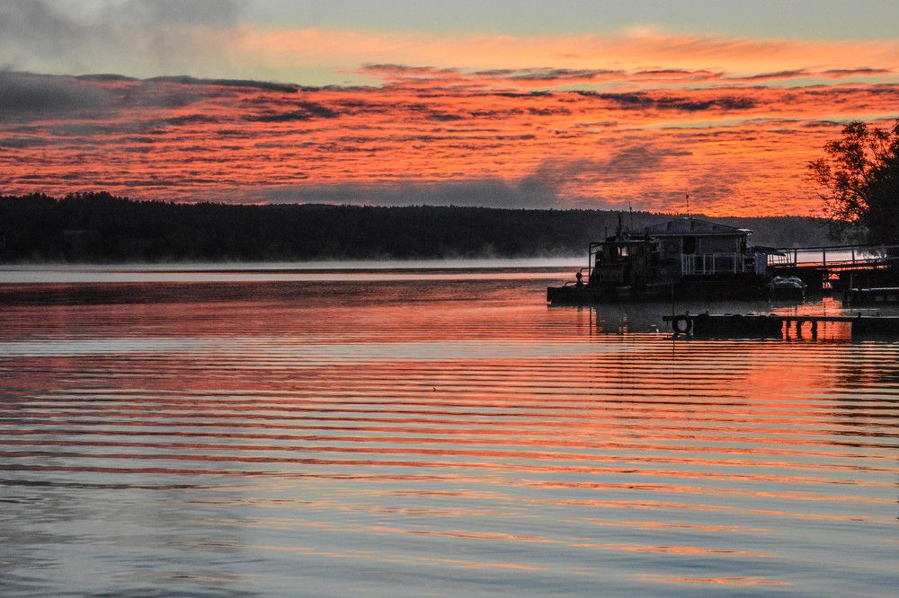 Кровавый рассвет, как закат.