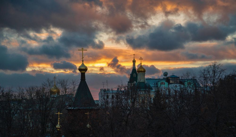 Московское небо.