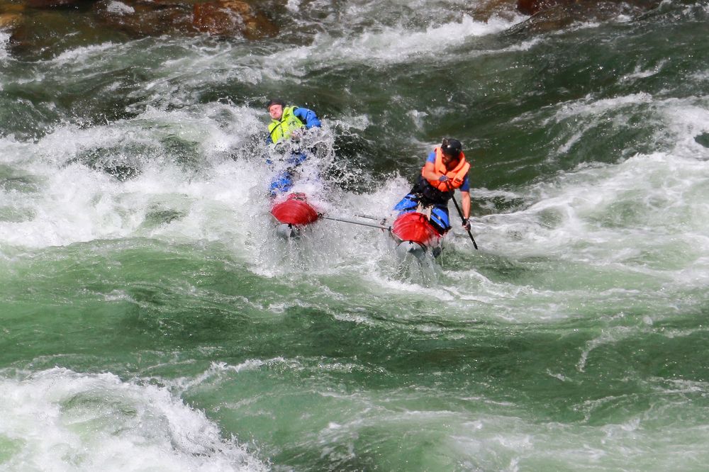 Whitewater action