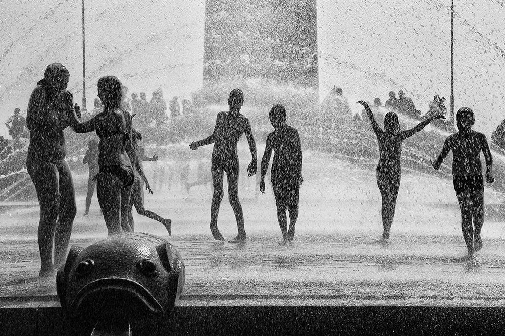 Жара в городе