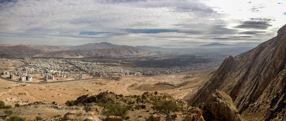 Shiraz from downhill drake