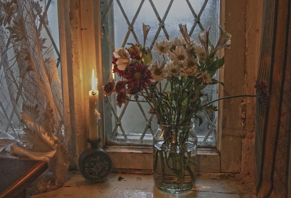 Тёплые тона...