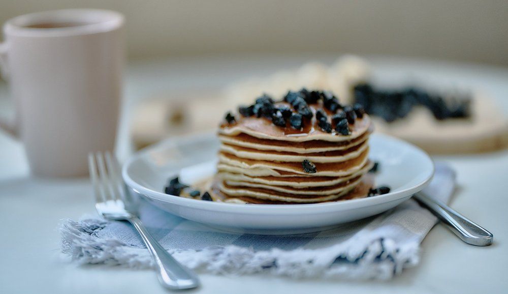 Сытные панкейки