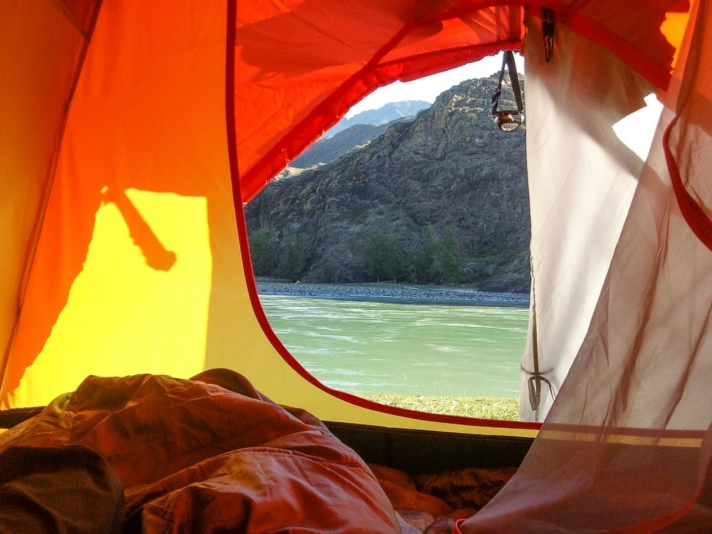 Вид на реку Катунь