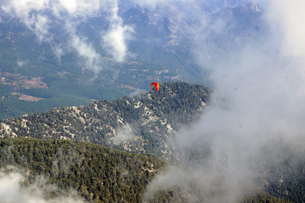 Полет на параплане