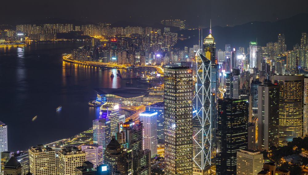 Urban landscape in Hong Kong
