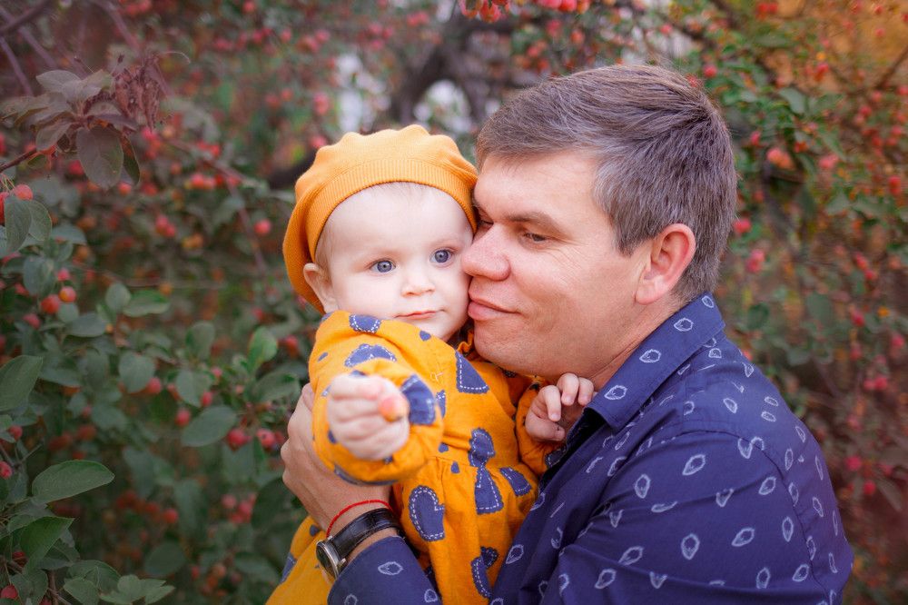 папино счастье...