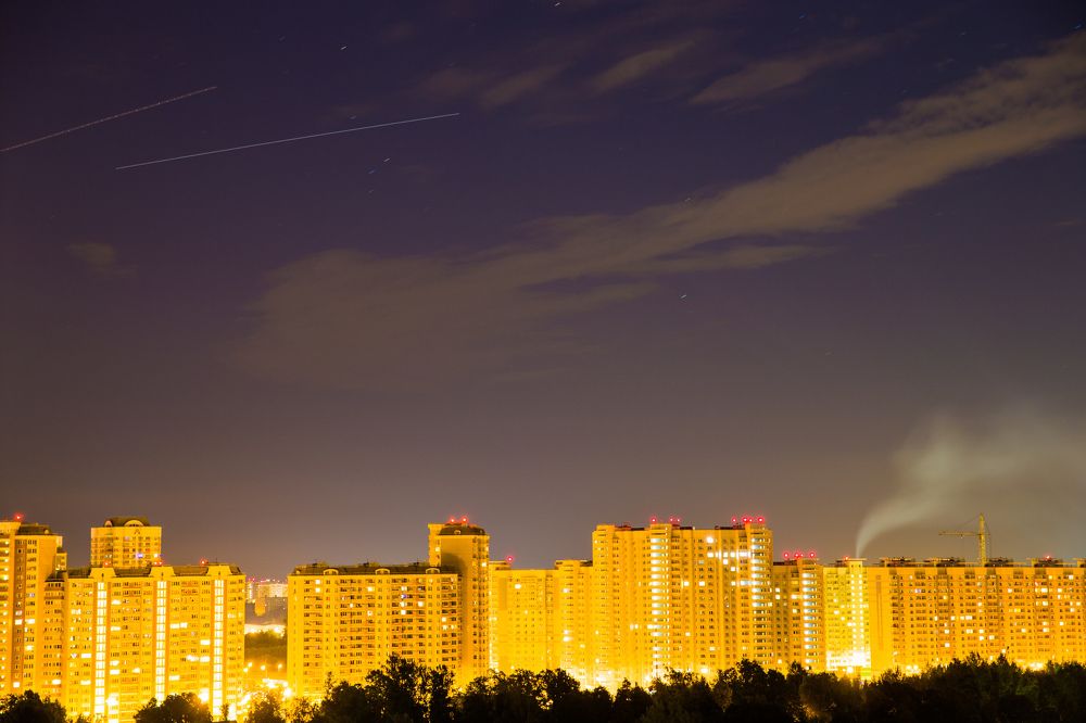 МКС в кадре