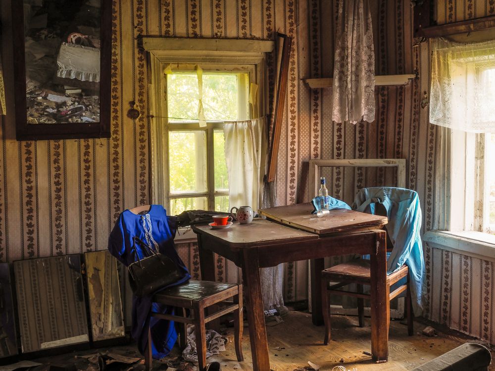 В деревне Победителей