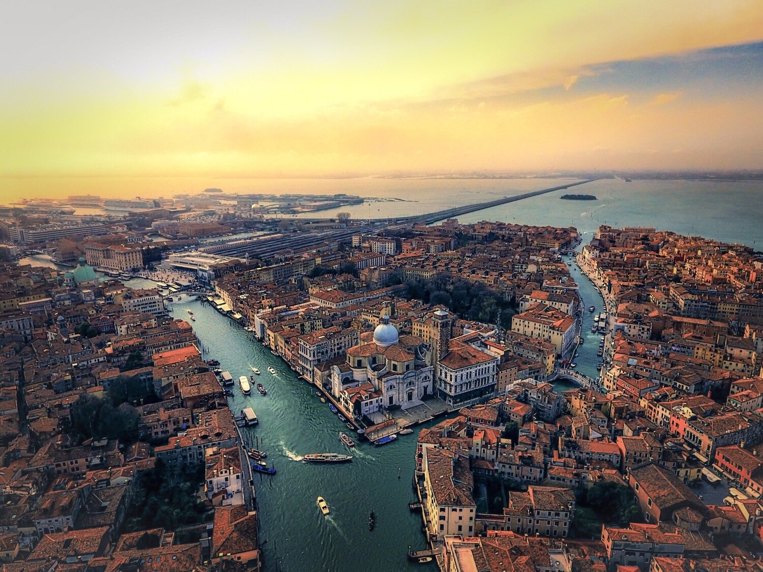 Venice from the sky