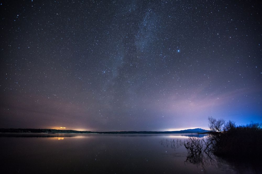 Гладь озера