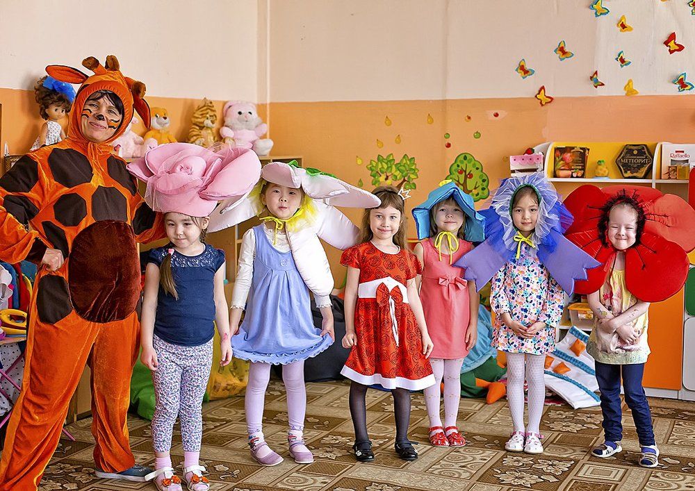 Цветочная полянка принцессы