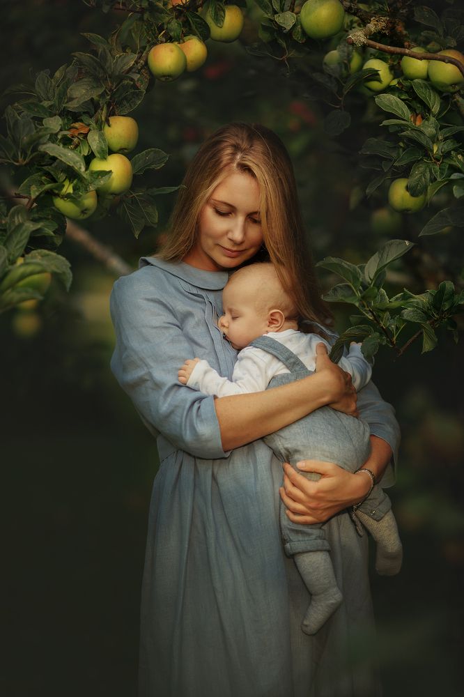 Август на даче